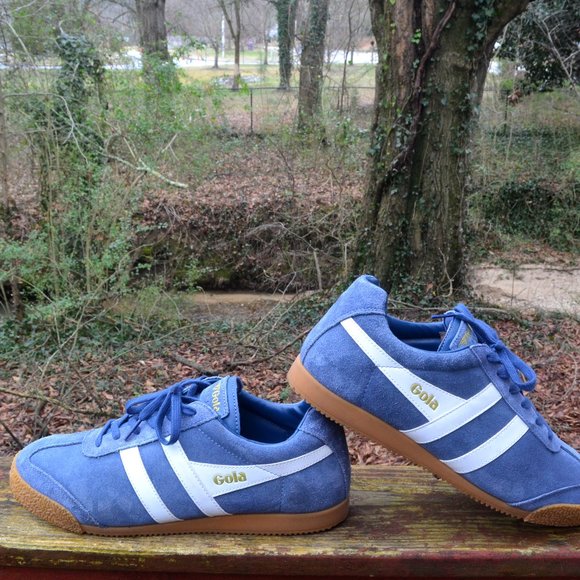 Gola Other - Gola Harrier Suede Blue Men Shoes